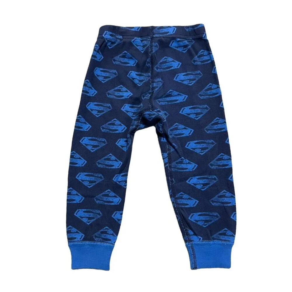 Hanna Andersson Sz 80 (18-24m) Superman Pajamas